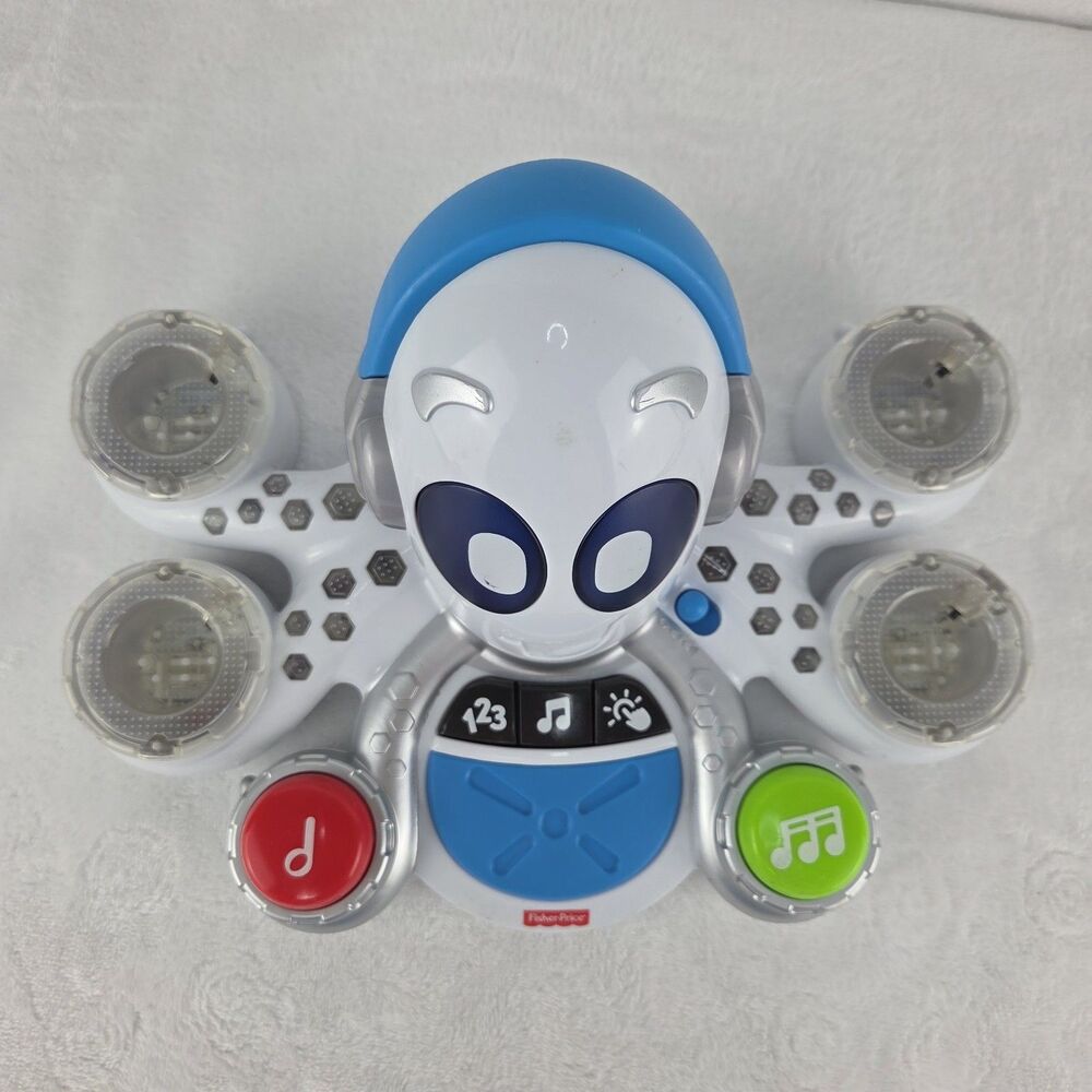 Fisher Price Think & Learn Rocktopus Music Octopus 11 Instruments Tested Works - Picture 8 of 16